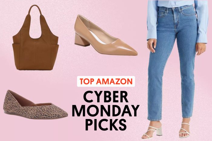 Cyber Monday fashion steals at Amazon's Overstock Outlet.