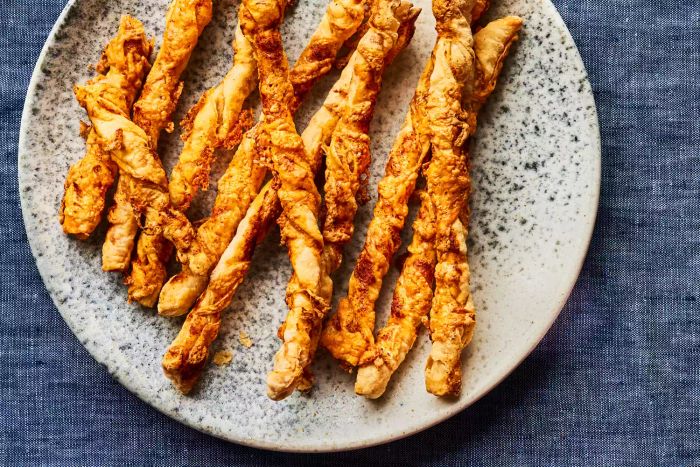 Smoked Cheddar Cheese Straws