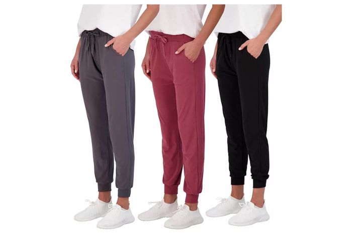 Real Essentials 3-Pack of Joggers