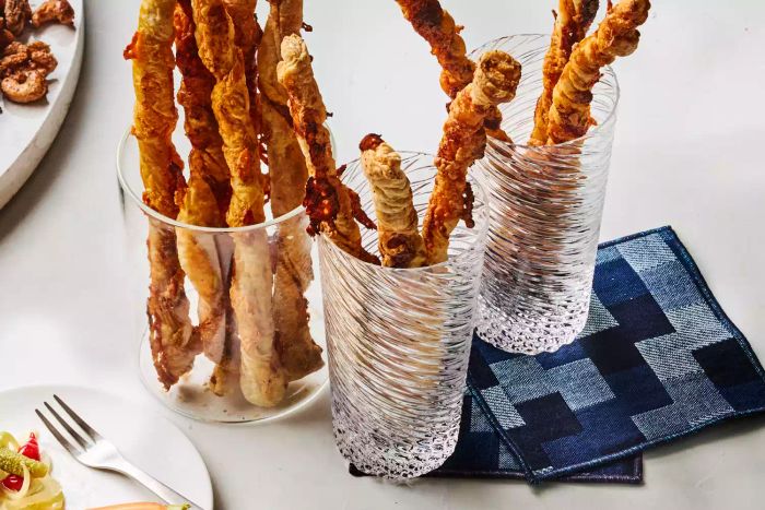 Smoked Cheddar Cheese Straws