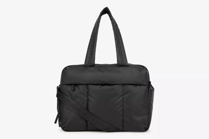 Luka Expandable Laptop Tote in Rose Quartz