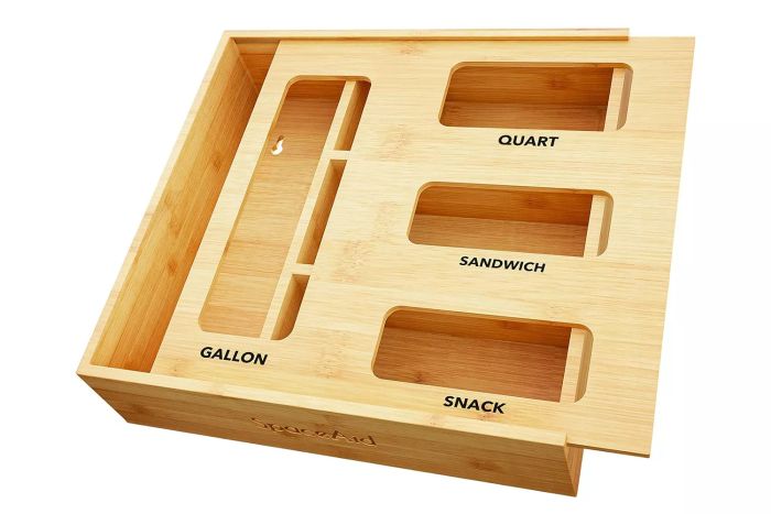 SpaceAid Bag Storage Organizer for Kitchen Drawer
