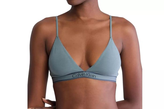 Calvin Klein Women's Modern Cotton Lightly Lined Triangle Wireless Bralette