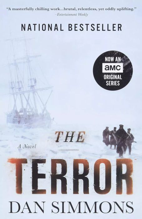 The Terror by Dan Simmons book cover