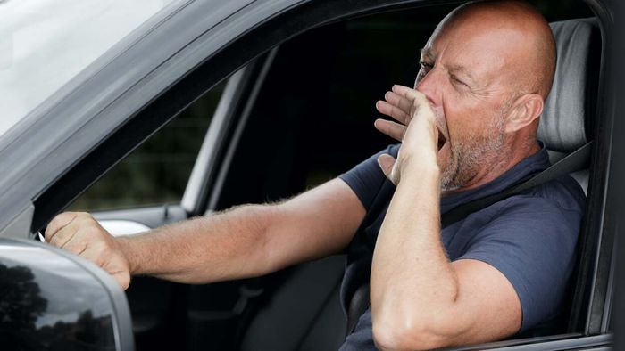 sleepy driver