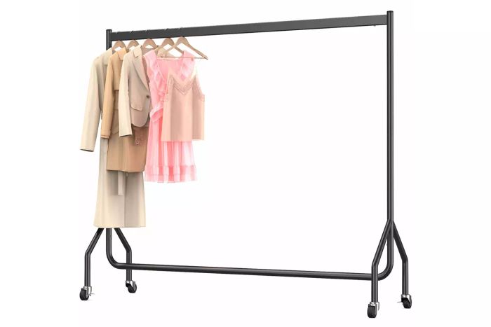 Nefoso Clothing Garment Rack, Heavy Duty Clothes Rack