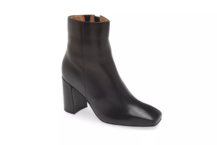 block heel boot