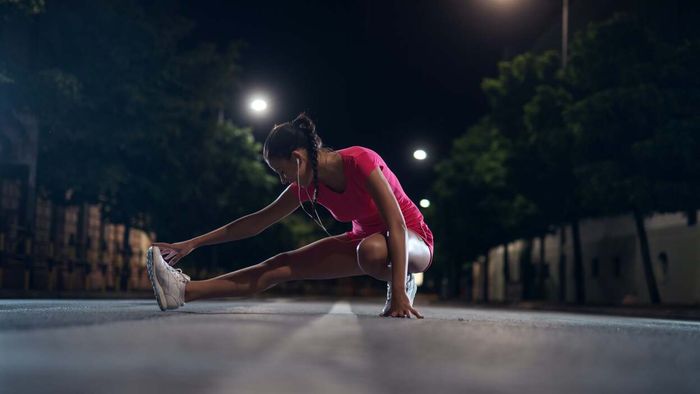 Late-night workout