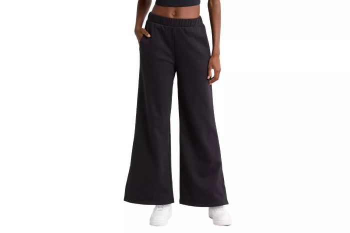 Beyond Yoga Open Ended Mid Rise Wide Leg Pants