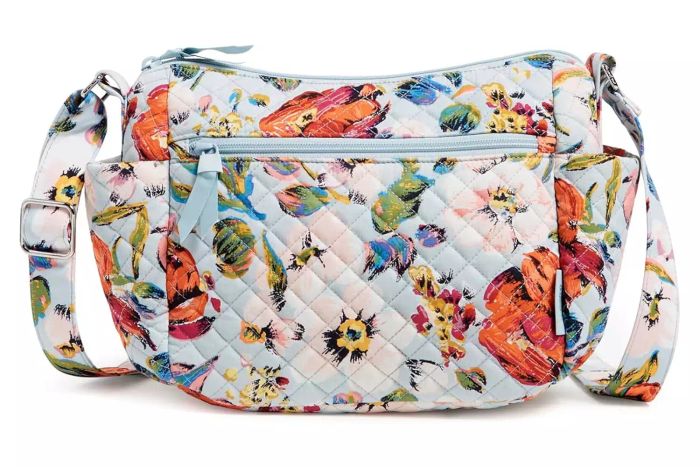 Vera Bradley Women's Cotton on The Go Crossbody Purse