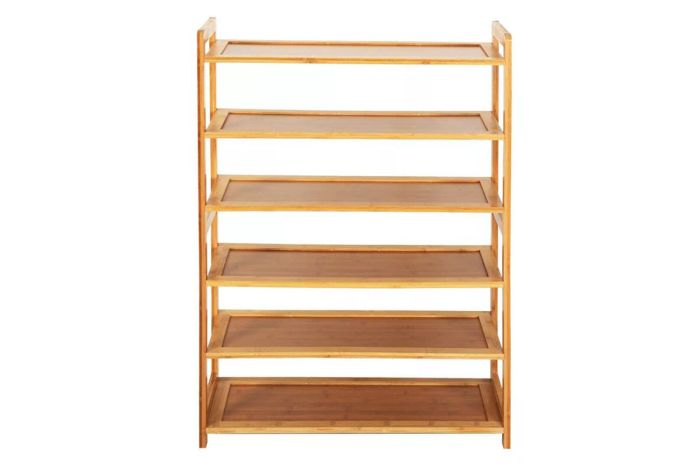 Sand & Stable Aniston 18-Pair Solid Wood Shoe Rack