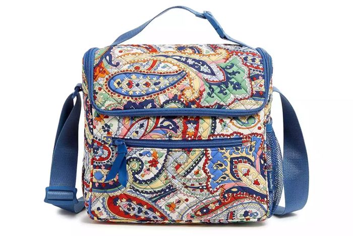 Vera Bradley Women's Cotton Crossbody Lunch Tote