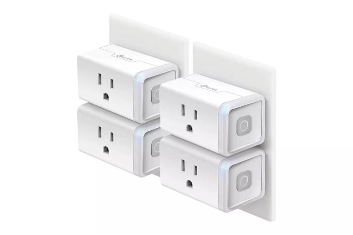 Kasa Smart Plug HS103P4, Smart Home Wi-Fi Outlet Works with Alexa, Echo, Google Home & IFTTT