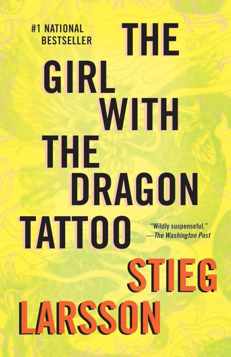 The Girl with the Dragon Tattoo by Stieg Larsson book cover