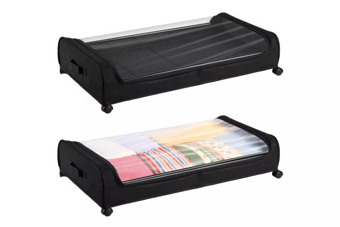 MONVANE 2 Pack Under Bed Storage Containers