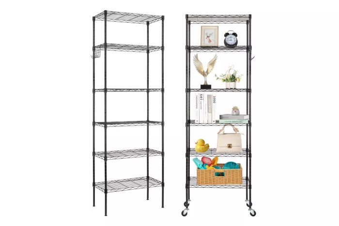 Ktaxon 6 Tier Layer Storage Rack