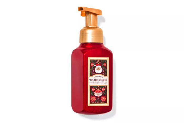 The Bath & Body Works Tis The Season Gentle & Clean Foaming Hand Soap
