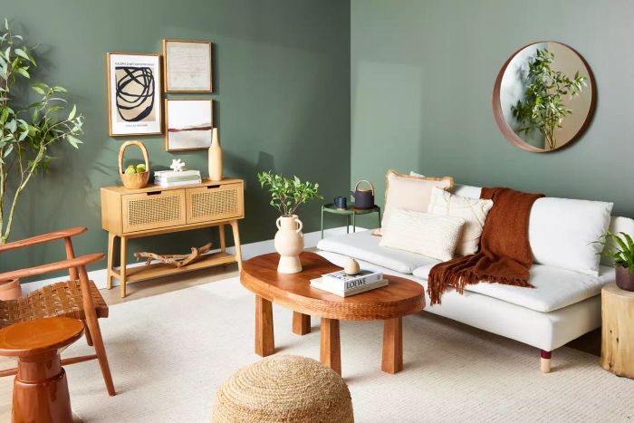 feng-shui living room