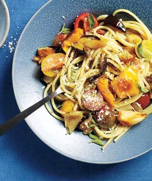 Grilled Summer Vegetable Pasta