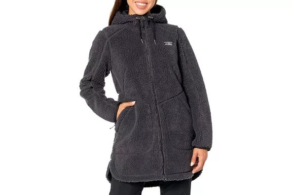 Zappos L.L. Bean Women’s Mountain Pile Fleece Coat