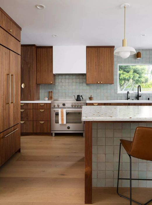 Cabinets crafted from wood
