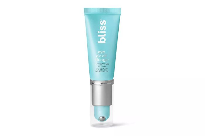 Bliss Eye Do All Things Hydrating Eye Gel - Depuff & Brighten, Straight-from-the-Spa, Paraben-Free, Cruelty-Free, 0.7 fl oz
