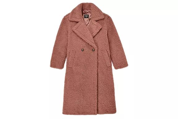 UGG Gertrude Long Teddy Coat