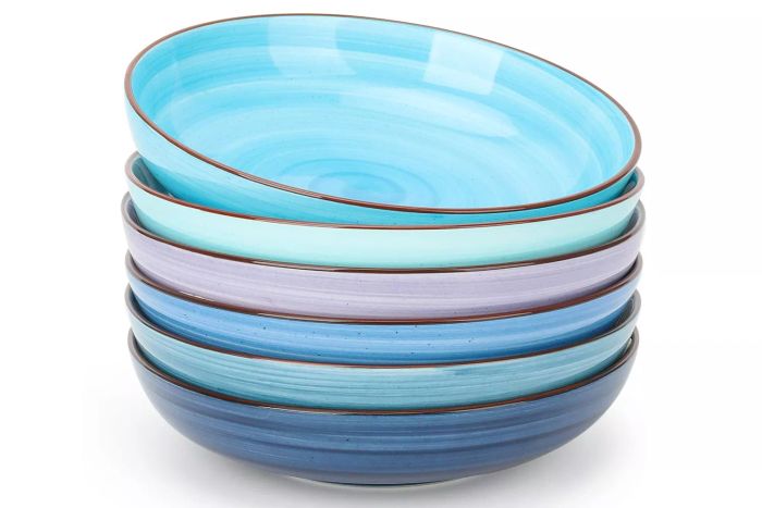 Amazon KitchenTour Ceramic Pasta Bowls
