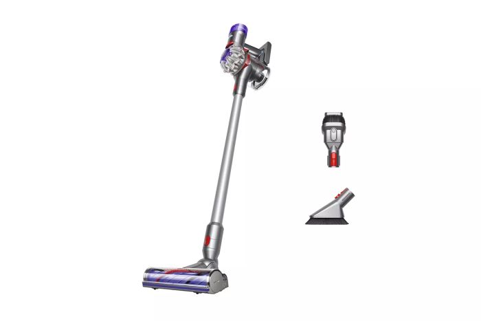 The Dyson V7 Advanced Cordless Vacuum Cleaner – designed for efficiency and convenience.