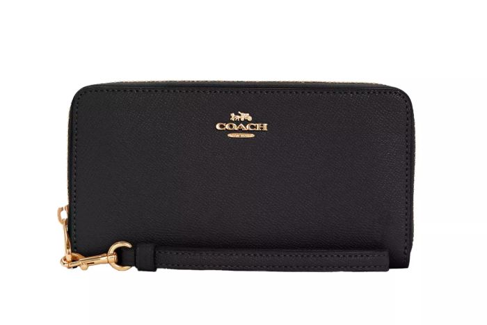 Coach Long Zip Around Wallet