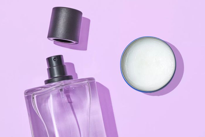perfume and petroleum jelly
