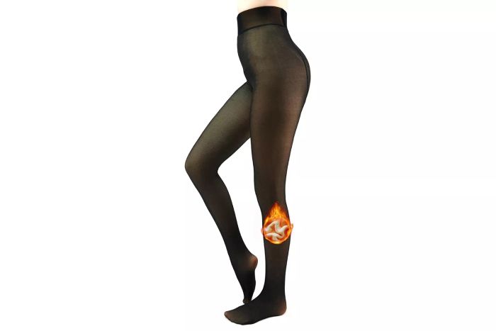 X-CHENG Fleece-Lined Tights
