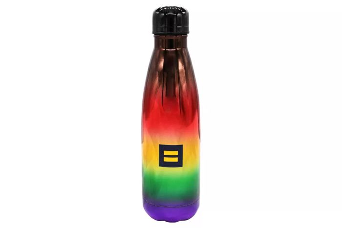 Human Rights Campaign More Color More Pride Rainbow Water Bottle