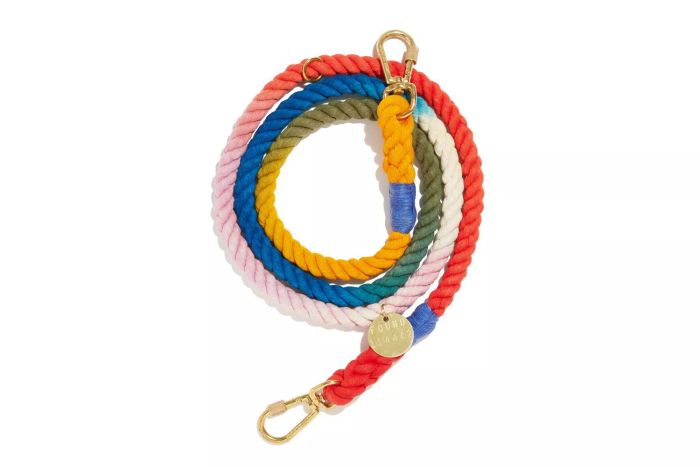 Found My Animal The Henri Ombre Cotton Rope Dog Leash