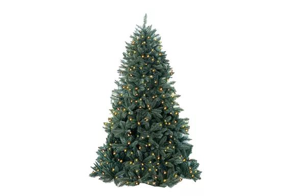King of Christmas 7-Foot Tribeca Spruce Blue Artificial Christmas Tree