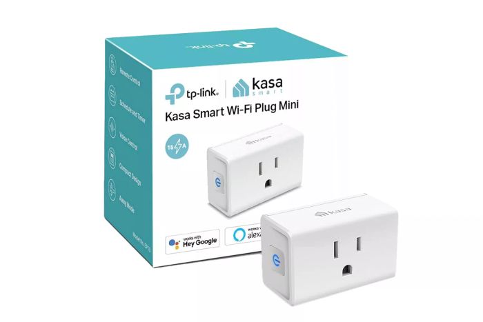 Kasa Smart Plug Ultra Mini 15A, Smart Home Wi-Fi Outlet