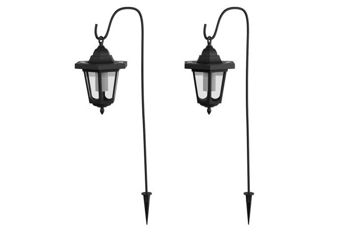Wayfair Pure Garden Solar Hanging LED Pathway Lights