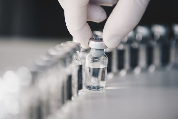 Vials of medication