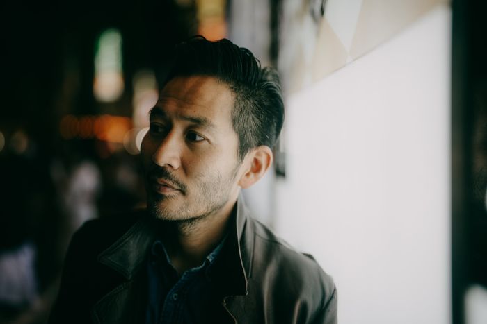 Man looking contemplative