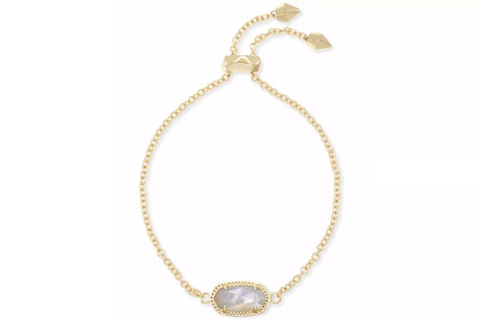 Kendra Scott Elaina Gold Adjustable Chain Bracelet