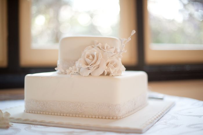 A wedding cake