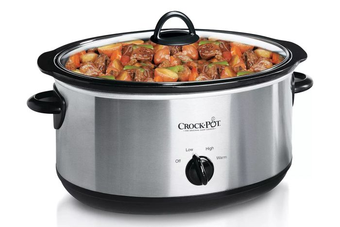 Crock-Pot 7-Quart Oval Manual Slow Cooker