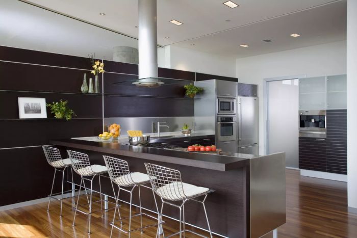 Stainless steel appliances