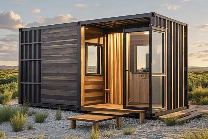 Tiny Container House, Foldable House, Prefabricated House