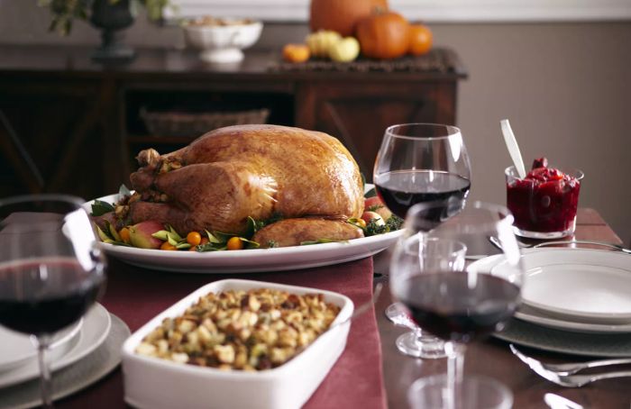 Thanksgiving meal