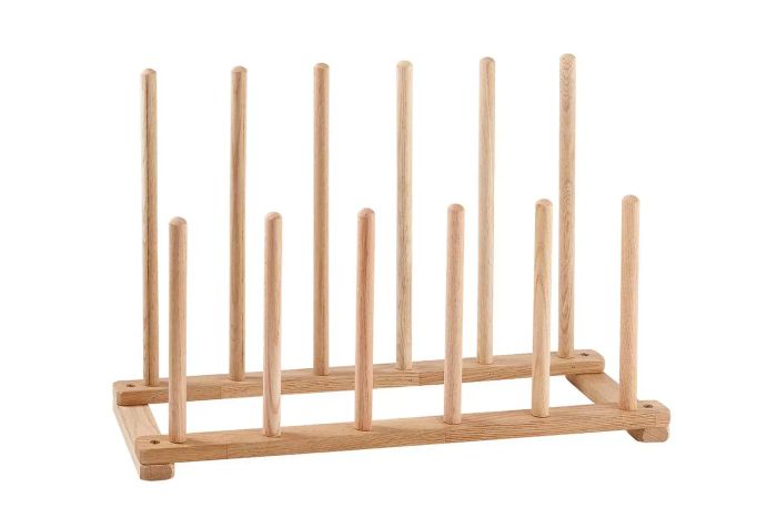 The Container Store 4-Pair Natural Boot Rack