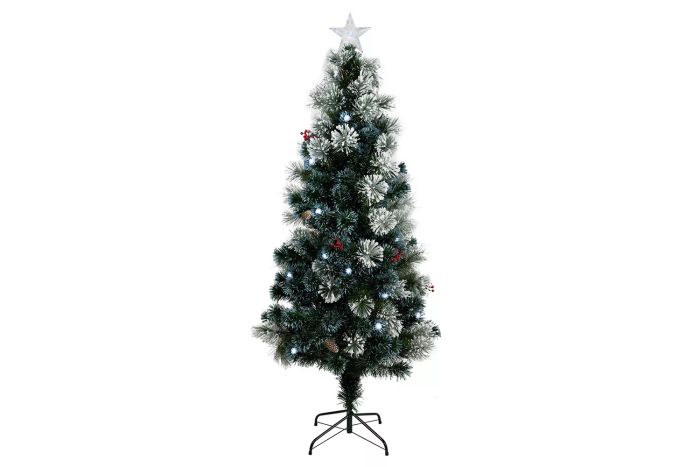 The Holiday Aisle Easy Set-Up 6' Lighted Christmas Tree