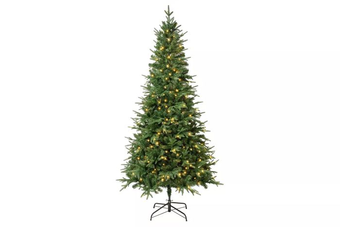 National Tree Company First Traditions Pre-Lit LED Duxbury Artificial Christmas Tree