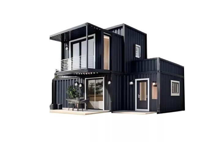 Seq double-story luxury prefab house