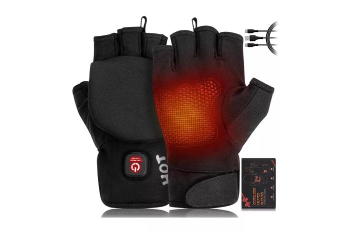 Heated Gloves for Men and Women, Rechargeable Full Coverage